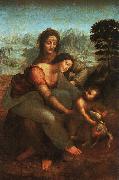 Virgin and Child with St Anne Leonardo  Da Vinci